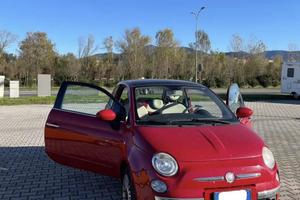Fiat500 rossa