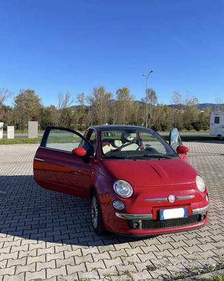 Fiat500 rossa