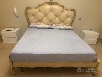 Letto matrimoniale vintage