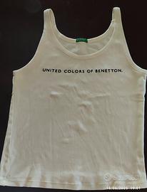 2 canottiere beige e giallina 