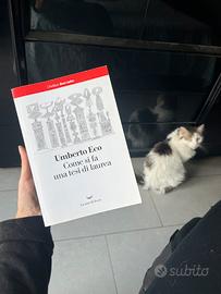 Libro, come si fa una tesi di laurea
