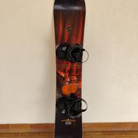 Snowboard Marca Nidecker attacchi Drake 156 cm 