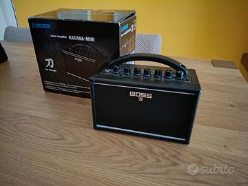 Amplificatore portatile Boss Katana Mini