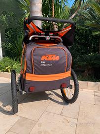 Carrello trasporto bambini KTM - Bike trailer