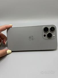 IPHONE 15 PRO MAX - col. titanio naturale, 256 gb.