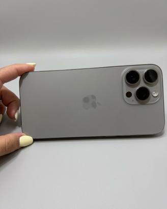 IPHONE 15 PRO MAX - col. titanio naturale, 256 gb.