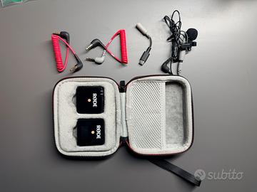 RØDE WIRELESS GO – KIT MICROFONO WIRELESS