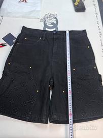 Pantalone monogram black Louis Vuitton M