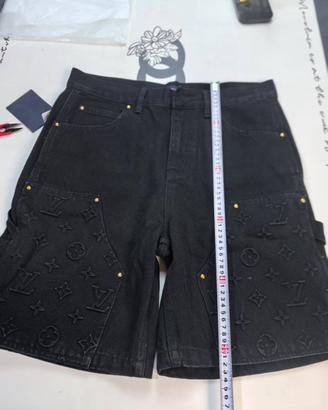 Pantalone monogram black Louis Vuitton M