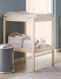 Fasciatoio con Materassino e 3 contenitori 