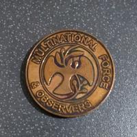 Medaglia commemorativa MFO polizia militare Sinai