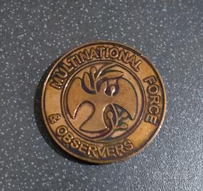 Medaglia commemorativa MFO polizia militare Sinai