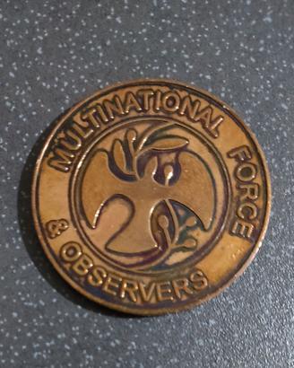Medaglia commemorativa MFO polizia militare Sinai