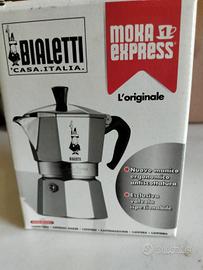 Moka Bialetti 1 tazza nuova 