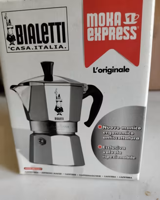 Moka Bialetti 1 tazza nuova 