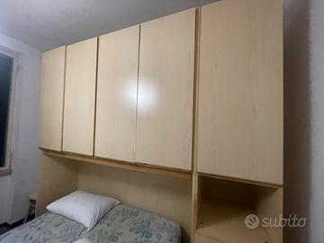 Letto e armadio