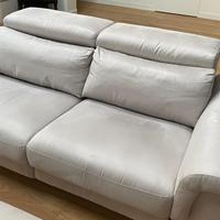 Divano FONTANELLATO elettrico 3 posti + POUF