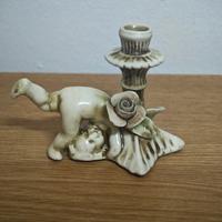 Bomboniera portacandela vintage porcellana