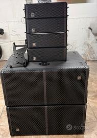 Impianto audio subzero