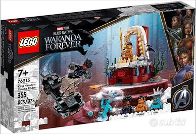 Lego la stanza del trono di Re Namor 76213