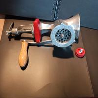 tritacarne tre spade in metallo