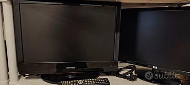 Coppia Monitor HP + United TV/Monitor – Funzionant