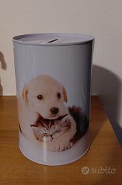 Salvadanaio Cane e Gatto.
