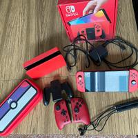 Nintendo Switch Oled Mario red version