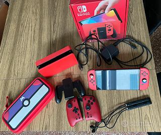 Nintendo Switch Oled Mario red version
