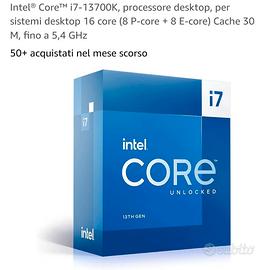 processore intel i7 13700k