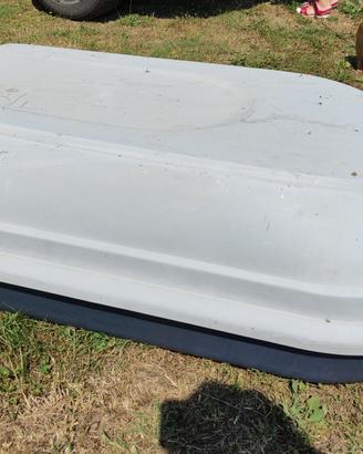 Box portapacchi tetto auto marca Camtek 