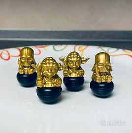 Rollinz Esselunga 2 Darth Vader e 2 Yoda dorati