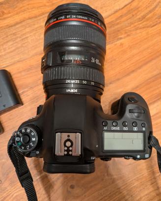Canon EOS 6D full frame con obiettivo Canon EF 24