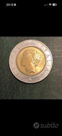 500 lire 1991 bimetallica testa piccola FDC