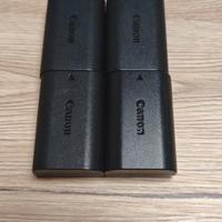 4 Batterie Canon Originali - LP-E6N