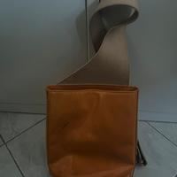 Borsa vitello arancio