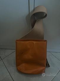 Borsa vitello arancio