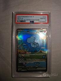 Bubble Mew ex 232 /091 Paf PSA 10 ITA + Display