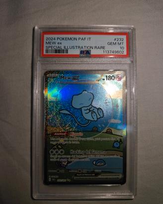 Bubble Mew ex 232 /091 Paf PSA 10 ITA + Display