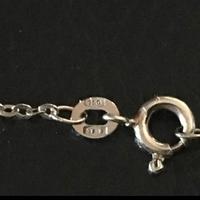 oro bianco 750 18kt collana 