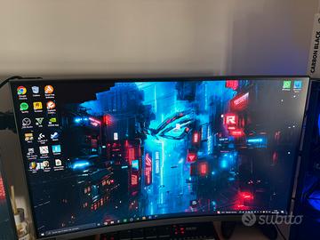 Monitor Samsung 27 Curvo  240hz 2k nvidia g-sync