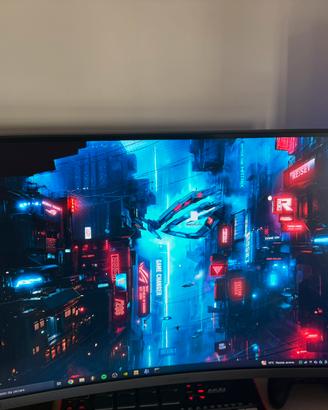 Monitor Samsung 27 Curvo  240hz 2k nvidia g-sync