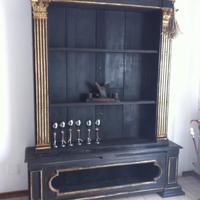 Coppia di librerie antiche