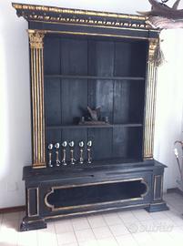 Coppia di librerie antiche