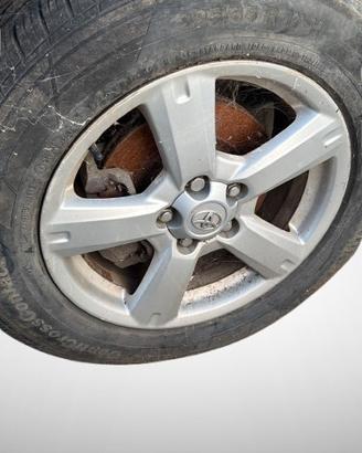 CERCHI IN LEGA DA 17" 2008 TOYOTA RAV 4 2.2D