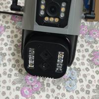 Telecamera WI-FI doppia lente motorizzata 