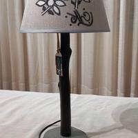lampada Bat-jour Lume Artistico Grigio Nuovo 