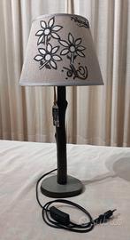 lampada Bat-jour Lume Artistico Grigio Nuovo 