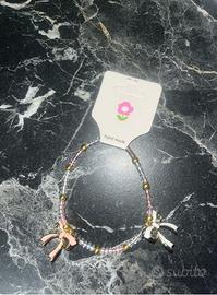 braccialetto con fiocchi