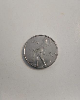 Moneta 50 Lire Piccole Italiane 1993, rara..